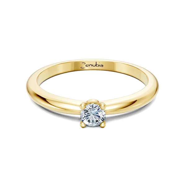 Zenubia_Schmuck_Winterthur_Verlobungsring_CINDY_front_Gelbgold