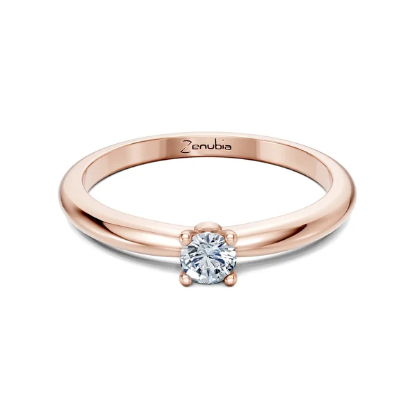 Zenubia_Schmuck_Winterthur_Verlobungsring_CINDY_front_Rosegold