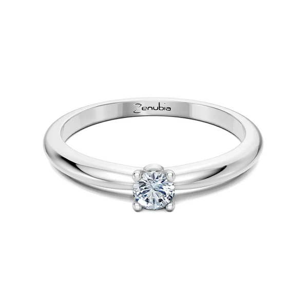 Zenubia_Schmuck_Winterthur_Verlobungsring_CINDY_front_Weissgold