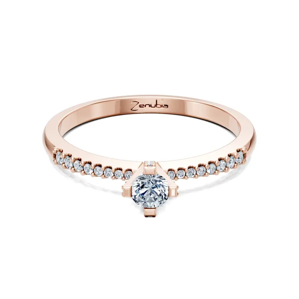 Zenubia_Schmuck_Winterthur_Verlobungsring_LAREA_front_Rosegold