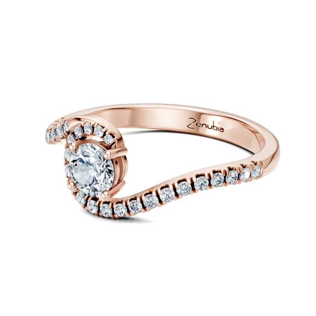 Zenubia_Schmuck_Winterthur_Verlobungsring_LOREANA_side_Rosegold