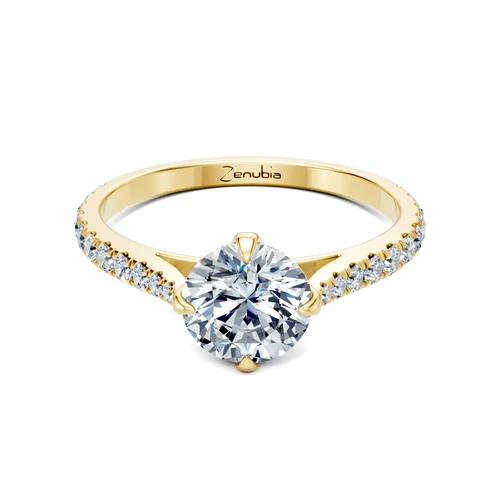 Zenubia_Schmuck_Winterthur_Verlobungsring_SUZANA_front_Gelbgold