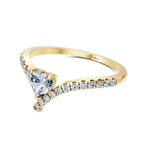 Zenubia_Schmuck_Winterthur_Verlobungsring_ZOEY_side_Gelbgold