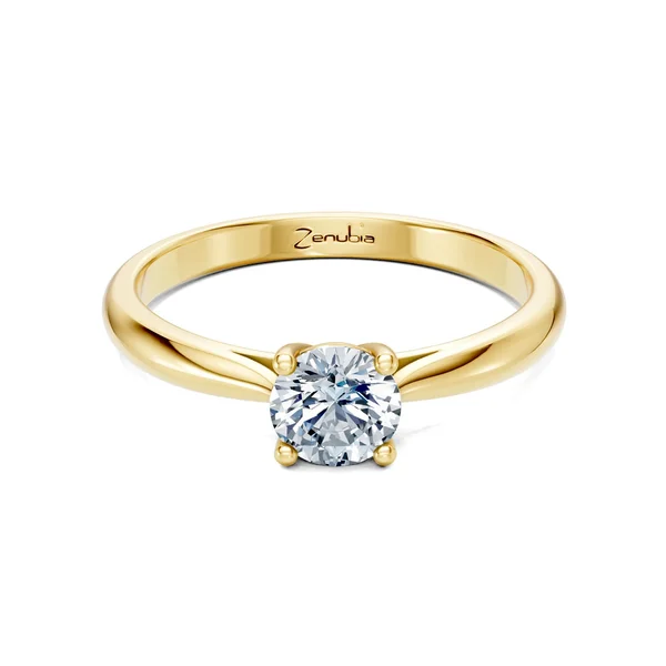 Zenubia_Schmuck_Winterthur_Verlobungsring_LAELIA_front_Gelbgold