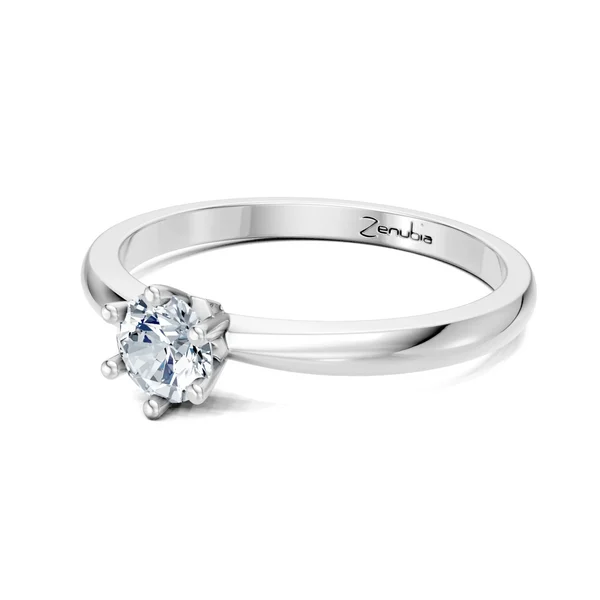 Zenubia_Schmuck_Winterthur_Verlobungsring_LAIKA_side_Weissgold