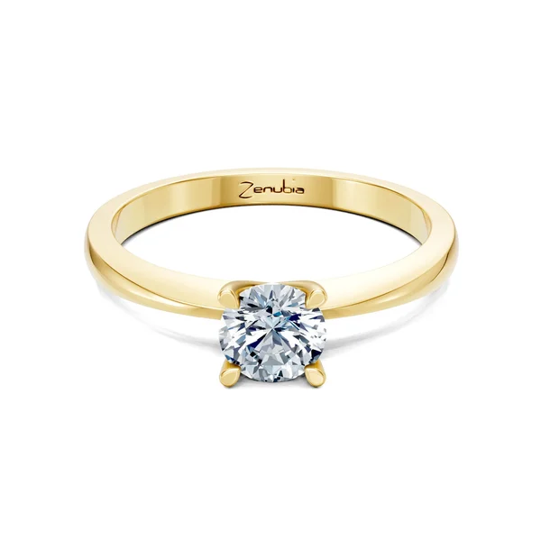 Zenubia_Schmuck_Winterthur_Verlobungsring_LIA_front_Gelbgold