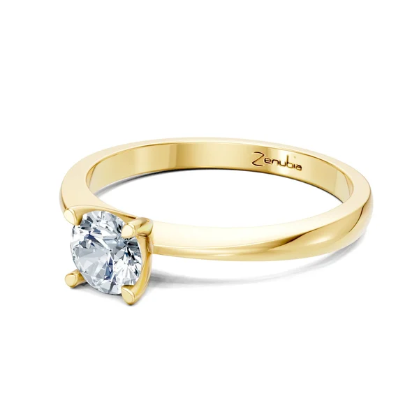 Zenubia_Schmuck_Winterthur_Verlobungsring_LIA_side_Gelbgold