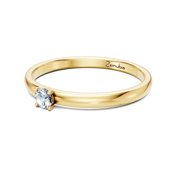 Zenubia_Schmuck_Winterthur_Verlobungsring_LISA_side_Gelbgold