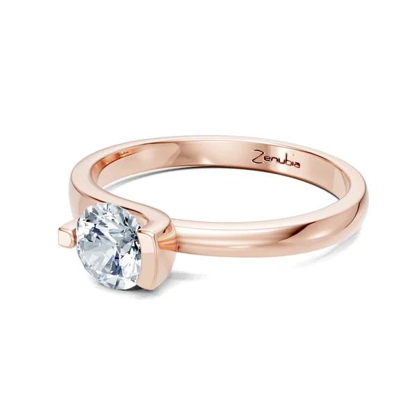 Zenubia_Schmuck_Winterthur_Verlobungsring_LUCIA_side_Rosegold