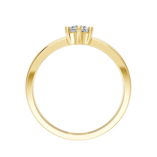 Zenubia_Schmuck_Winterthur_Verlobungsring_LUISA_stand_Gelbgold