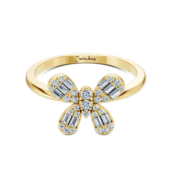 Zenubia_Schmuck_Winterthur_Verlobungsring_MADONNA_front_Gelbgold