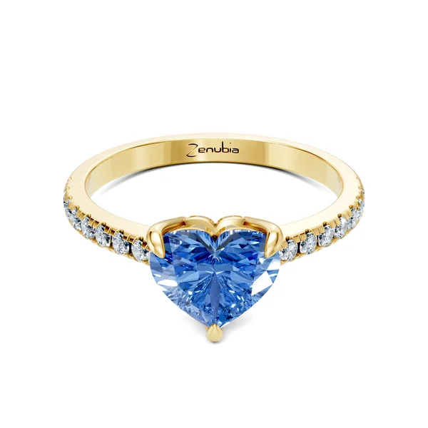 Zenubia_Schmuck_Winterthur_Verlobungsring_MAELLE_front_Gelbgold