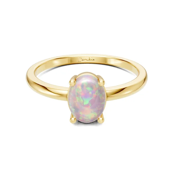 Zenubia_Schmuck_Winterthur_Verlobungsring_MANOLA_front_Gelbgold