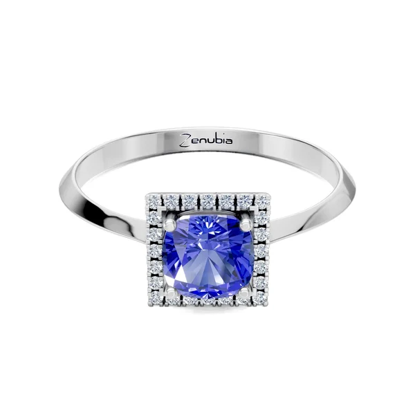 Zenubia_Schmuck_Winterthur_Verlobungsring_MARISSA_front_Weissgold