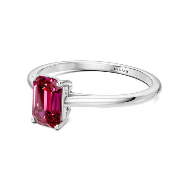 Zenubia_Schmuck_Winterthur_Verlobungsring_FLAVIA_side_Weissgold