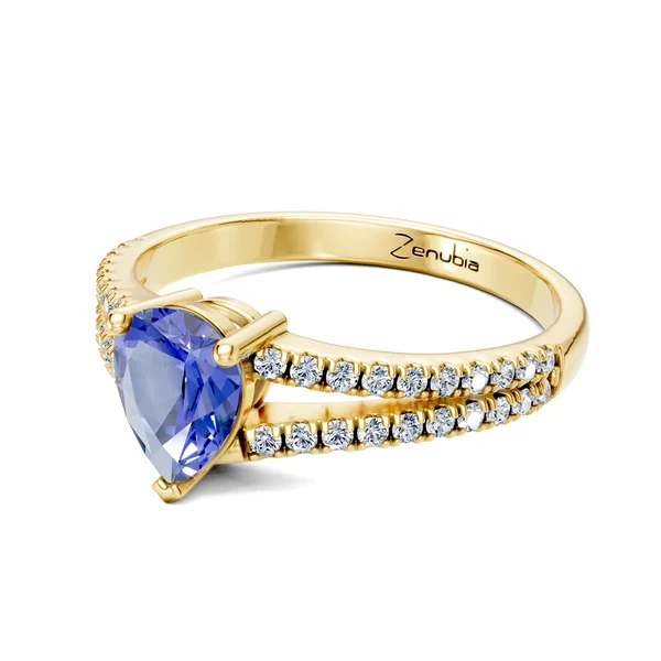 Zenubia_Schmuck_Winterthur_Verlobungsring_FLORENCE_side_Gelbgold