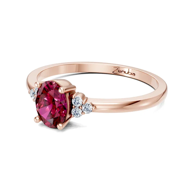Zenubia_Schmuck_Winterthur_Verlobungsring_FLORINA_side_Rosegold