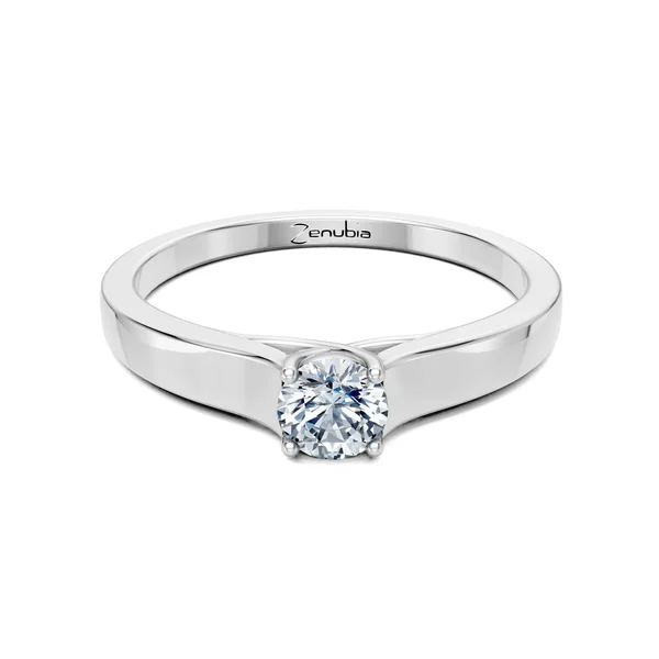 Zenubia_Schmuck_Winterthur_Verlobungsring_MILA_front_Weissgold