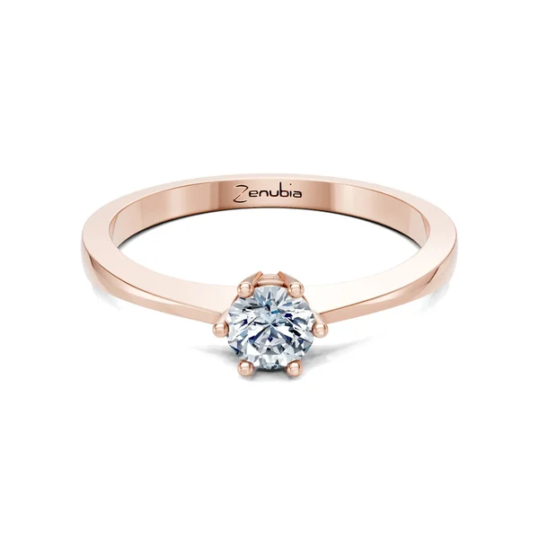 Zenubia_Schmuck_Winterthur_Verlobungsring_MILENA_front_Rosegold