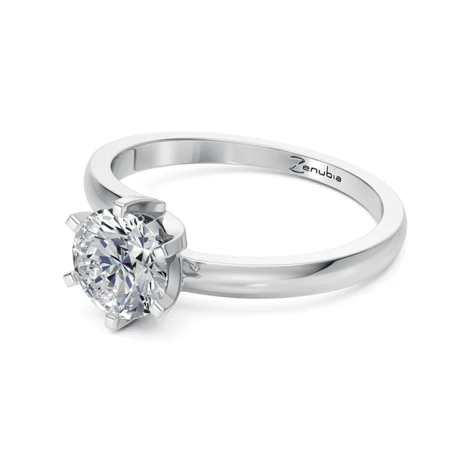 Zenubia_Schmuck_Winterthur_Verlobungsring_FIONA_LD_side_Weissgold