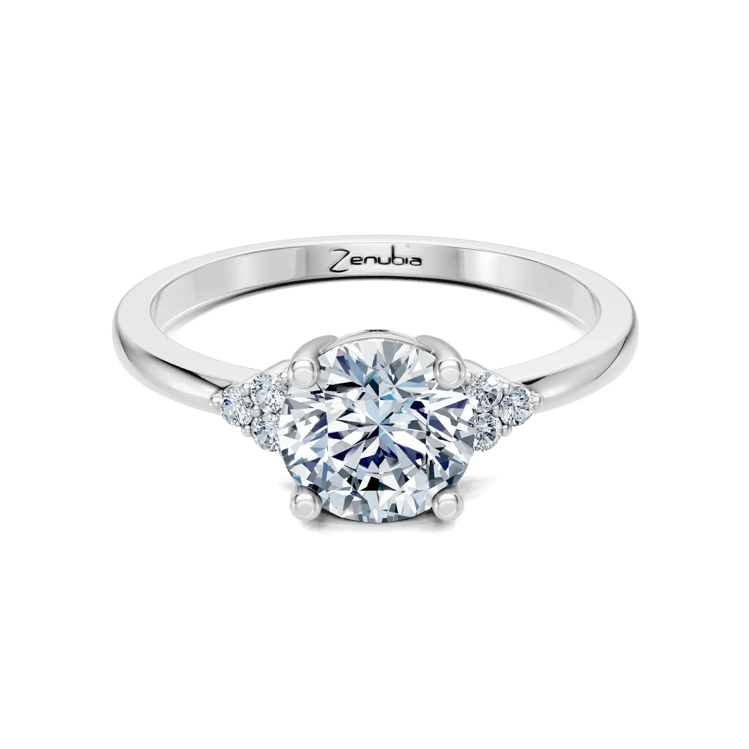 Zenubia_Schmuck_Winterthur_Verlobungsring_PAULETTA_LD_front_Weissgold