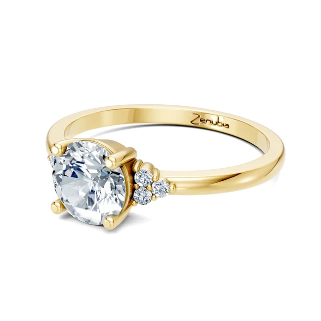 Zenubia_Schmuck_Winterthur_Verlobungsring_PAULETTA_LD_side_Gelbgold