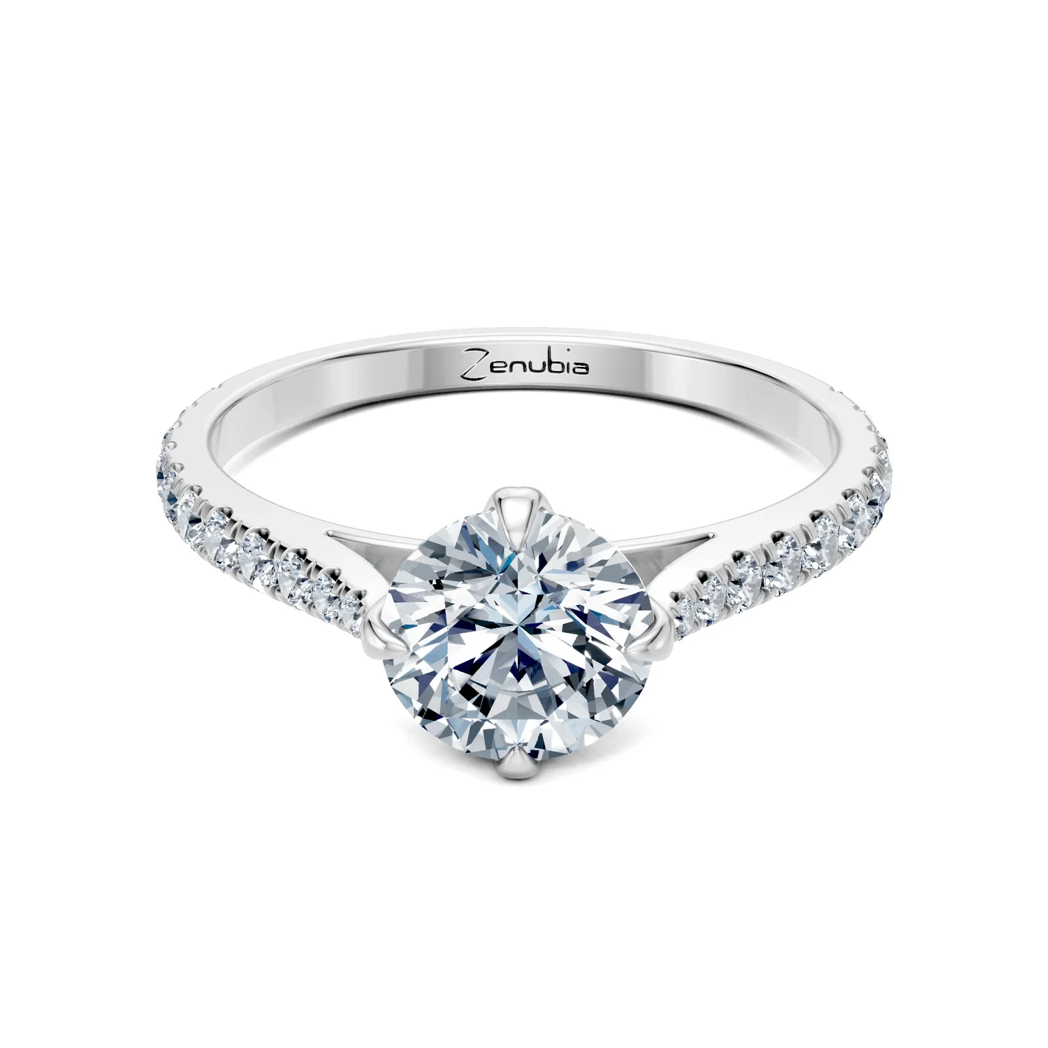 Zenubia_Schmuck_Winterthur_Verlobungsring_SUZANA_LD_front_Weissgold