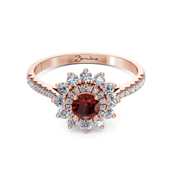 Zenubia_Schmuck_Winterthur_Verlobungsring_Dooris_front_Rosegold