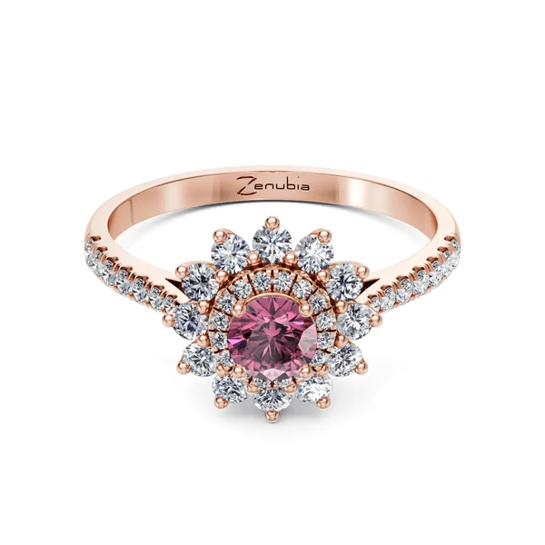 Zenubia_Schmuck_Winterthur_Verlobungsring_Dooris_front_Rosegold