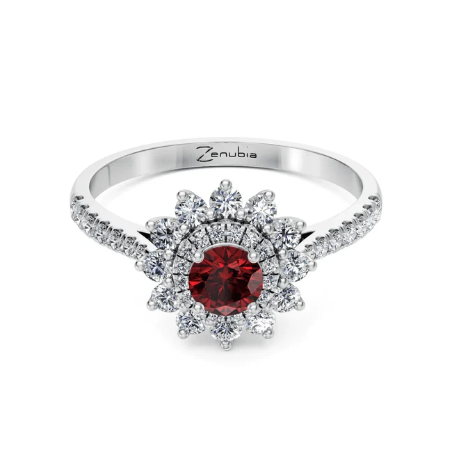 Zenubia_Schmuck_Winterthur_Verlobungsring_Dooris_front_Weissgold