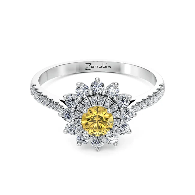 Zenubia_Schmuck_Winterthur_Verlobungsring_Dooris_front_Weissgold