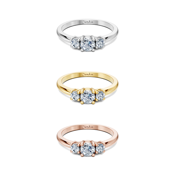 Alexa_3erKombi_Alexa-Verlobungsring_Zenubia_Weissgold_Gelbgold_Rosegold_Platin