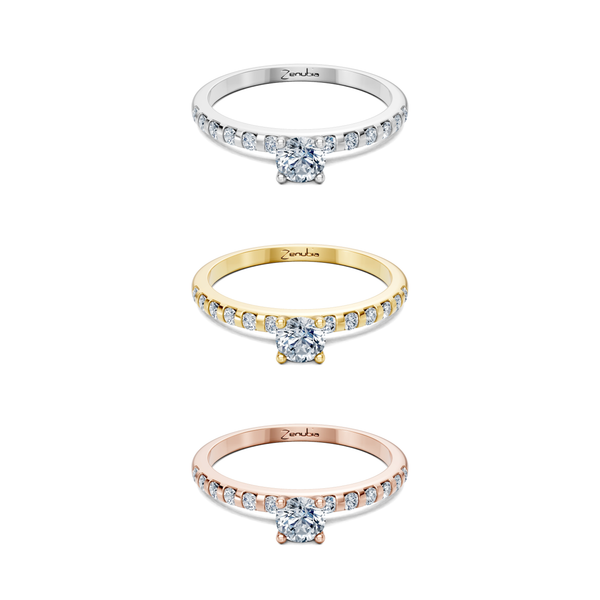 Fanny_3erKombi_Fanny-Verlobungsring_Zenubia_Weissgold_Gelbgold_Rosegold_Platin