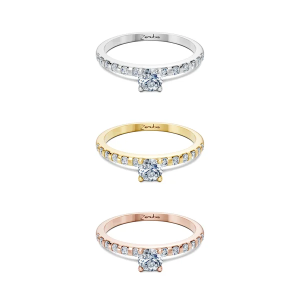Fanny_3erKombi_Fanny-Verlobungsring_Zenubia_Weissgold_Gelbgold_Rosegold_Platin