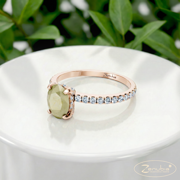 Felipa_PodestNormalROSE_FELIPA_Verlobungsring_Zenubia_Rosegold_Podest