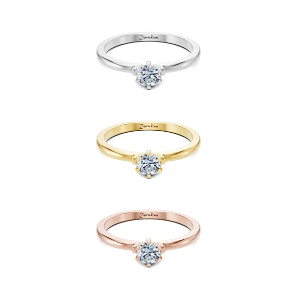 Fibi_3erKombi_Fibi-Verlobungsring_Zenubia_Weissgold_Gelbgold_Rosegold_Platin