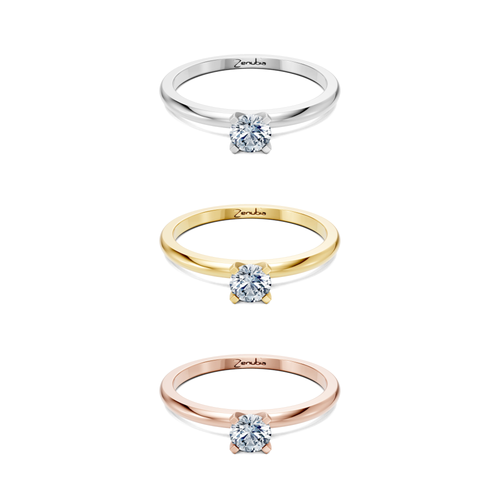 Finnja_3erKombi_Finnja-Verlobungsring_Zenubia_Weissgold_Gelbgold_Rosegold_Platin