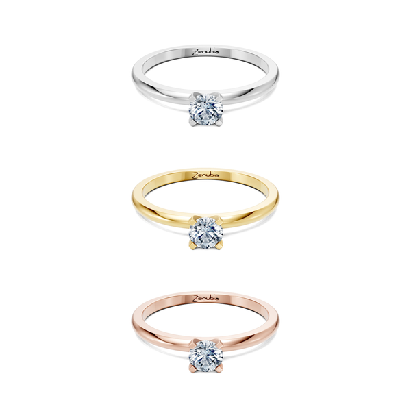 Finnja_3erKombi_Finnja-Verlobungsring_Zenubia_Weissgold_Gelbgold_Rosegold_Platin