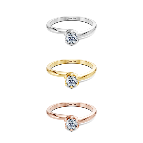 Fiona_3erKombi_Fiona-Verlobungsring_Zenubia_Weissgold_Gelbgold_Rosegold_Platin