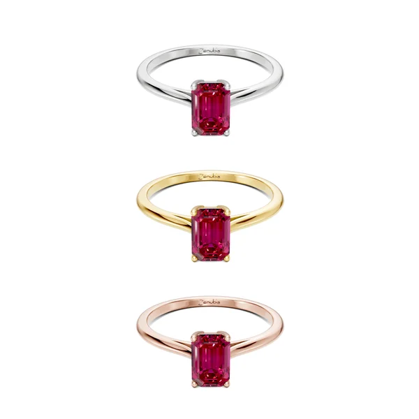 Flavia_3erKombi_Flavia-Verlobungsring_Zenubia_Weissgold_Gelbgold_Rosegold_Platin