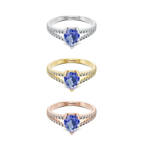 Florence_3erKombi_Florence-Verlobungsring_Zenubia_Weissgold_Gelbgold_Rosegold_Platin