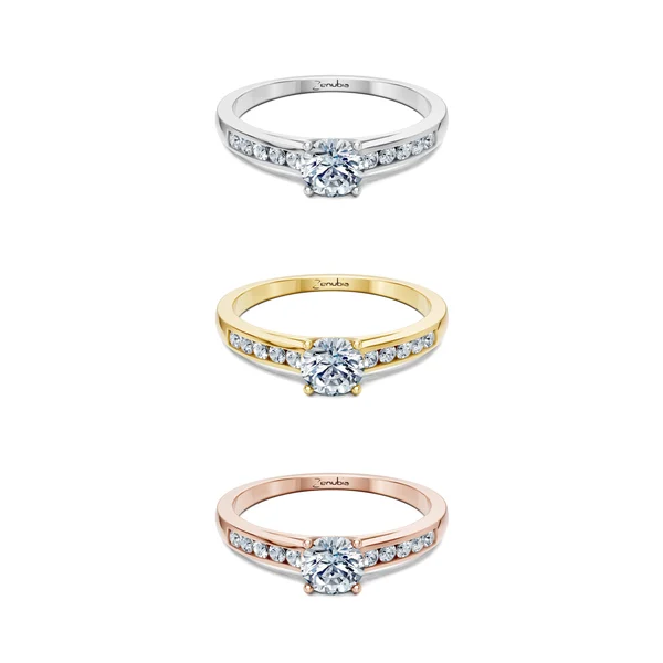 Julie_3erKombi_Julie-Verlobungsring_Zenubia_Weissgold_Gelbgold_Rosegold_Platin