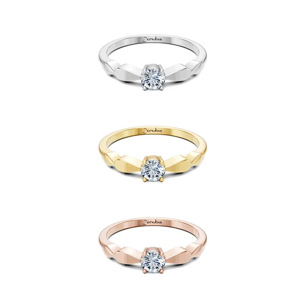 Latoya_3erKombi_Latoya-Verlobungsring_Zenubia_Weissgold_Gelbgold_Rosegold_Platin-1