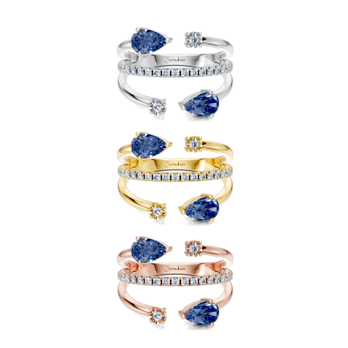 Laya_3erKombi_Laya-Verlobungsring_Zenubia_Weissgold_Gelbgold_Rosegold_Platin