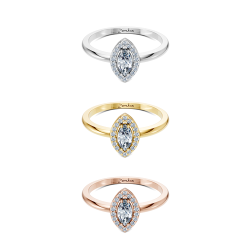 Leana_3erKombi_Leana-Verlobungsring_Zenubia_Weissgold_Gelbgold_Rosegold_Platin