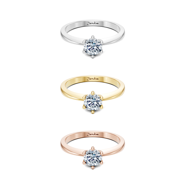 Lena_3erKombi_Lena-Verlobungsring_Zenubia_Weissgold_Gelbgold_Rosegold_Platin