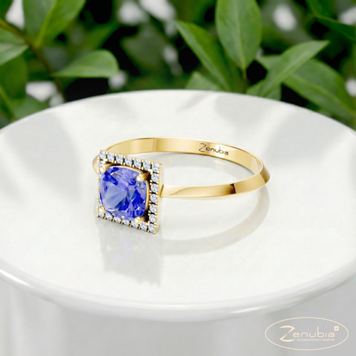 Marissa_PodestNormalGELB_MARISSA_Verlobungsring_Zenubia_Gelbgold_Podest