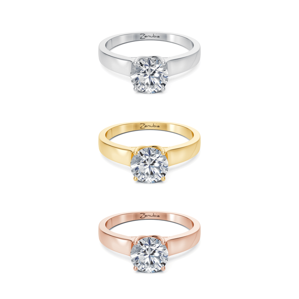 Mila_3erKombi_MILA_ZenubiaSpecial_-Verlobungsring_Zenubia_Weissgold_Gelbgold_Rosegold_Platin