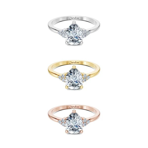 Pasquala_3erKombi_Pasquala-Verlobungsring_Zenubia_Weissgold_Gelbgold_Rosegold_Platin