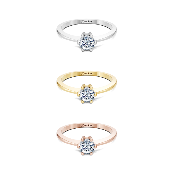 Queen_3erKombi_Queen-Verlobungsring_Zenubia_Weissgold_Gelbgold_Rosegold_Platin